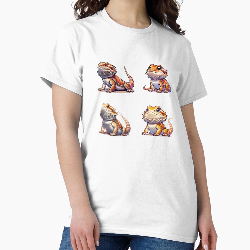 Cute Bearded Dragons by TheAnimalZ00 T-Shirts, Hoodie, Sweatshirt | BlankRebels.com (Image 2)