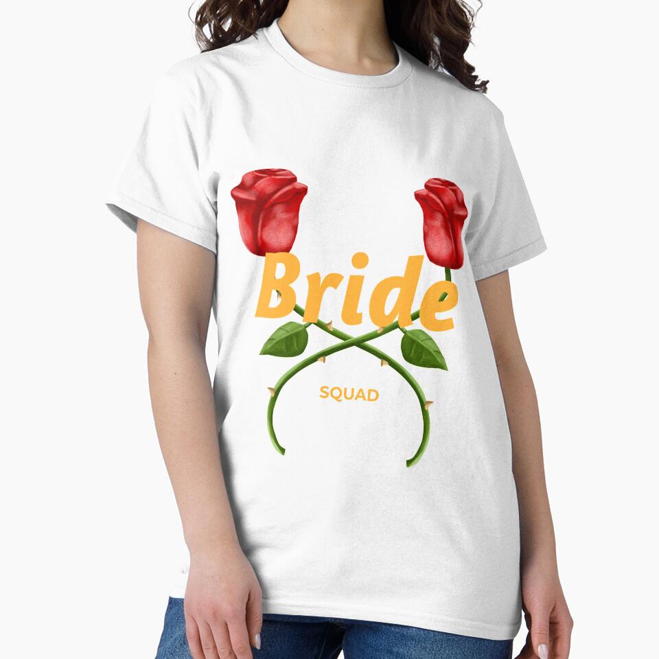 Bride squad by capaa T-Shirts, Hoodie, Sweatshirt | BlankRebels.com (Image 2)
