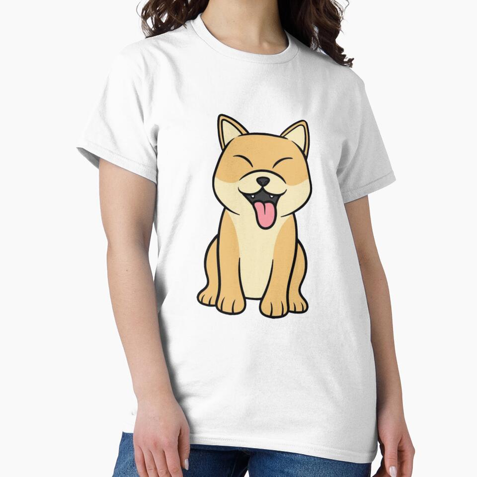 Happy Shiba Inu Japanese Dog by MagicArtworks T-Shirts, Hoodie, Sweatshirt | BlankRebels.com (Image 2)