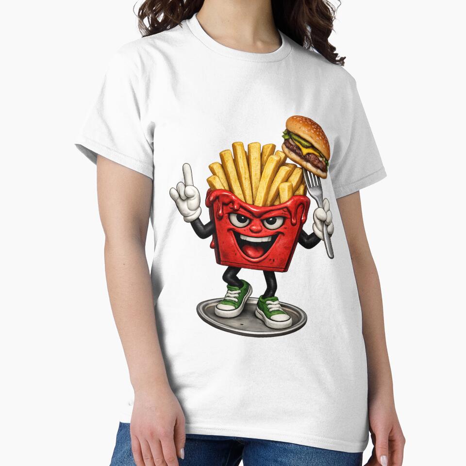 Frie Man by LanziShop T-Shirts, Hoodie, Sweatshirt | BlankRebels.com (Image 2)