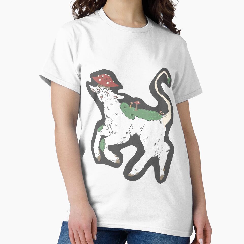 Mushroom Face Goat (Inspired) by Samfire-Designs T-Shirts, Hoodie, Sweatshirt | BlankRebels.com (Image 2)