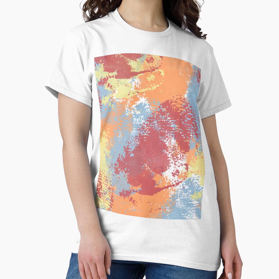 Pastel Abstract Art by toohot2trot189 T-Shirts, Hoodie, Sweatshirt | BlankRebels.com (Image 2)