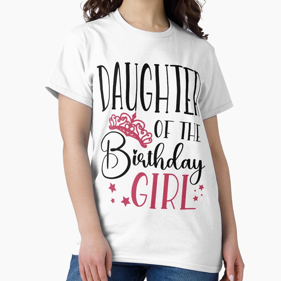 Family Matching Birthday Squad Daughter of the Birthday Girl Birthday Squad Party Favors by mysticblvd... (Image 2)