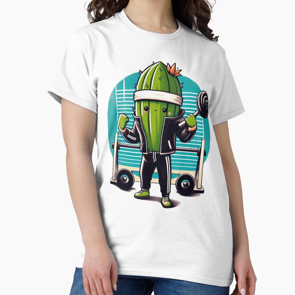 Essential gym from Cactuar by haneen30 T-Shirts, Hoodie, Sweatshirt | BlankRebels.com (Image 2)