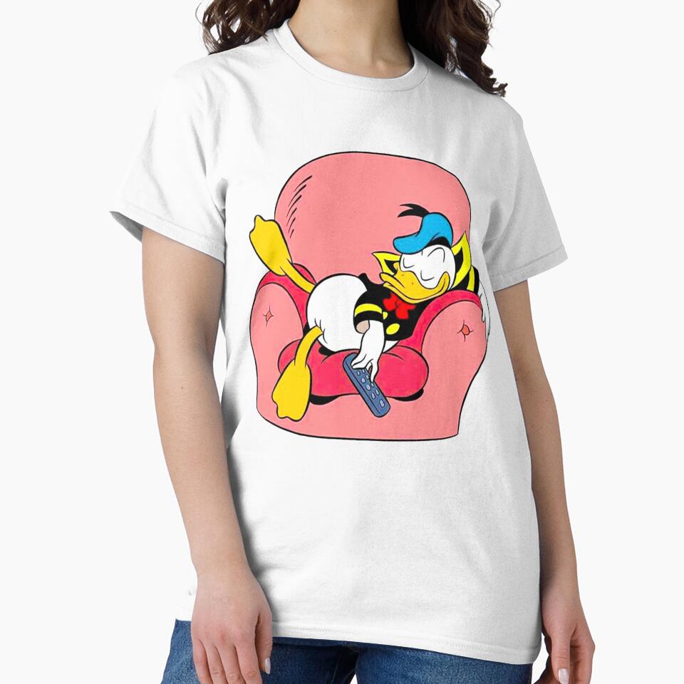 Donald Duck Sleep Cute by DonaldUS T-Shirts, Hoodie, Sweatshirt | BlankRebels.com (Image 2)