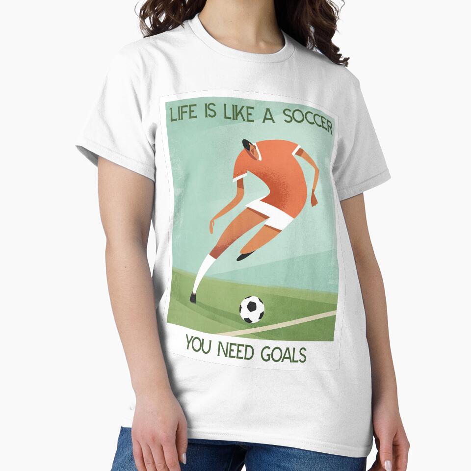 Life Is Like A Soccer You Need Goals by khlokprimb