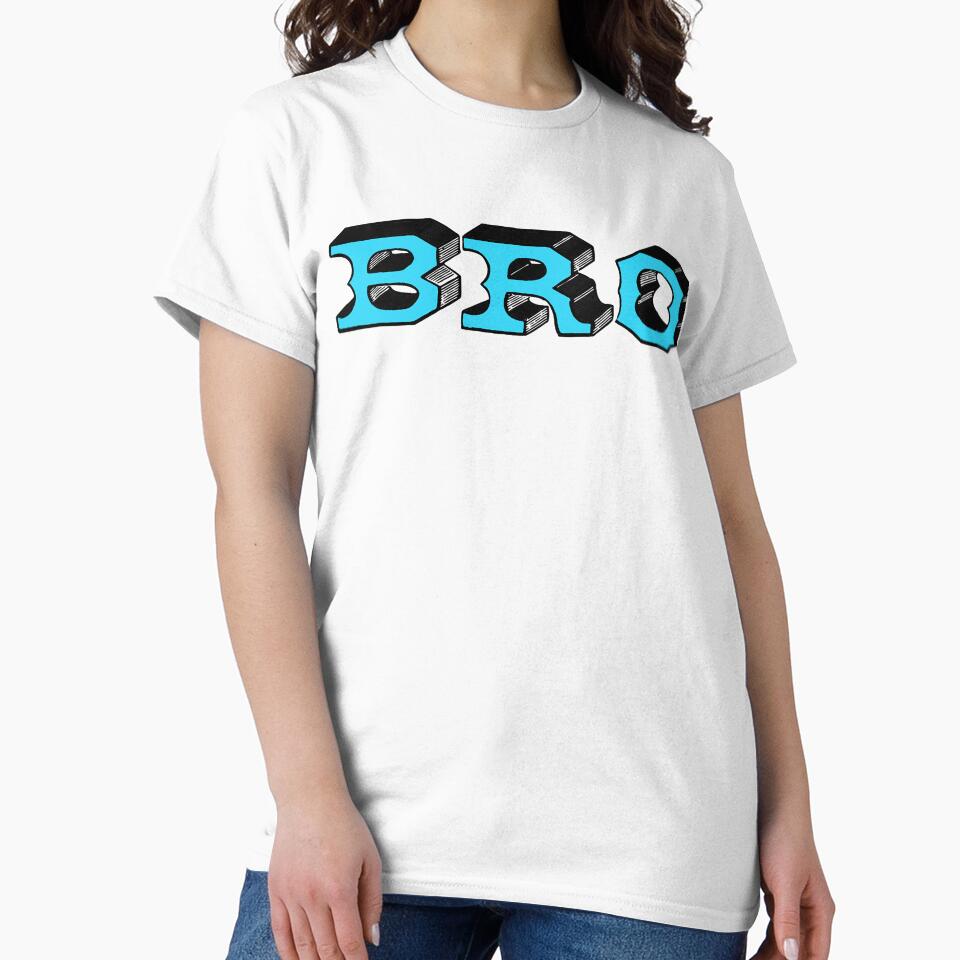 BRO WordArt, friend, best friend by Nostrathomas66 T-Shirts, Hoodie, Sweatshirt | BlankRebels.com (Image 2)