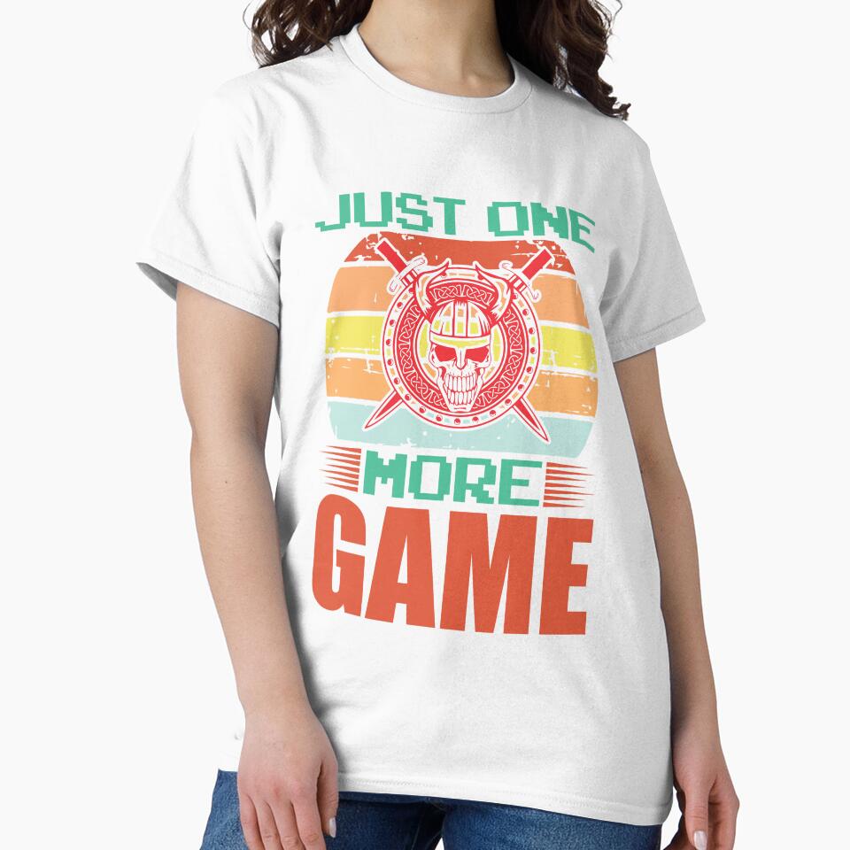 Just One More Game by Vividy T-Shirts, Hoodie, Sweatshirt | BlankRebels.com (Image 2)