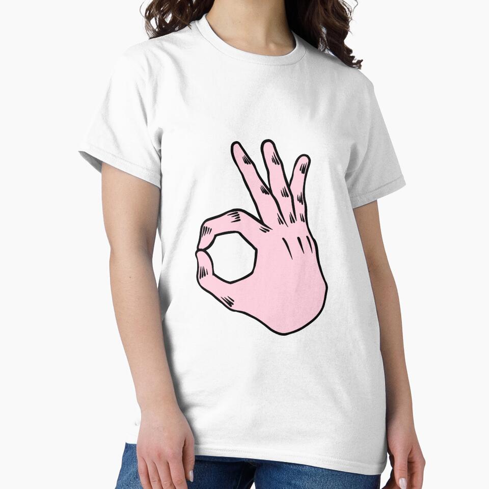 Ok pop art hand sign design by BeeMeCreative