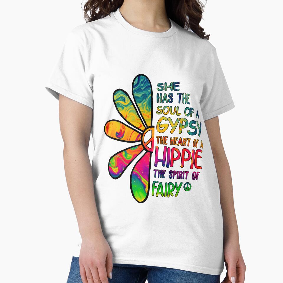 Hippie White by tranhungtdu T-Shirts, Hoodie, Sweatshirt | BlankRebels.com (Image 2)