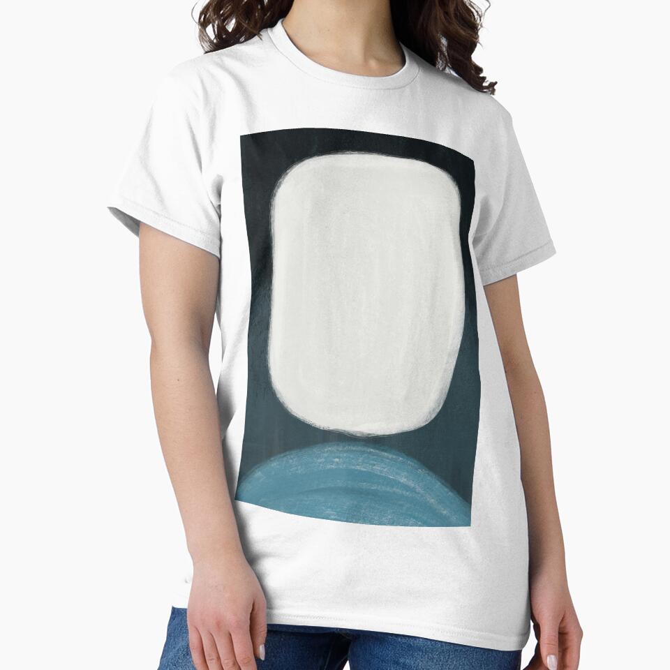 blue abstract, paint art, by Arctic frame studio T-Shirts, Hoodie, Sweatshirt | BlankRebels.com (Image 2)