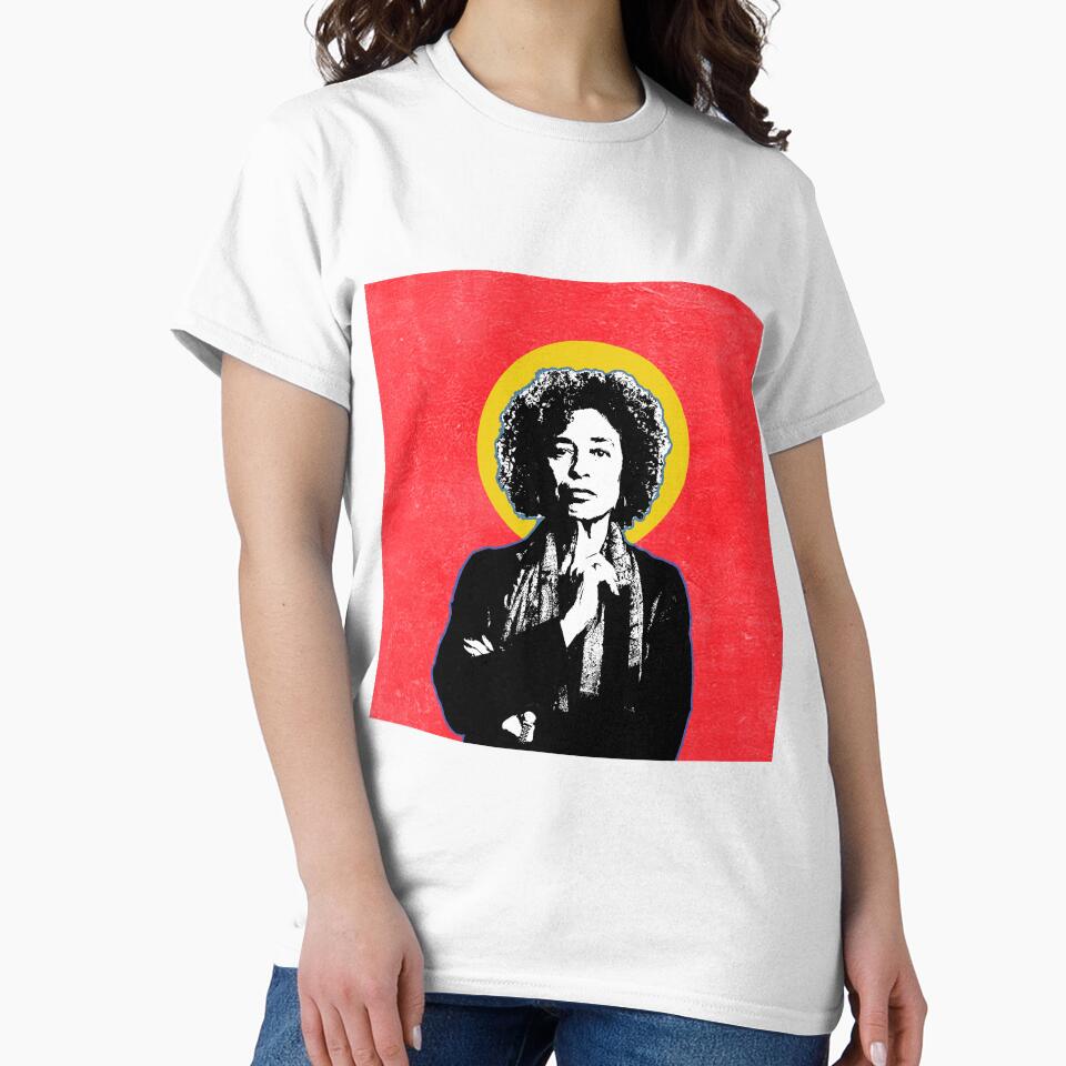 Angela Davis pop art by Ilustra Club T-Shirts, Hoodie, Sweatshirt | BlankRebels.com (Image 2)