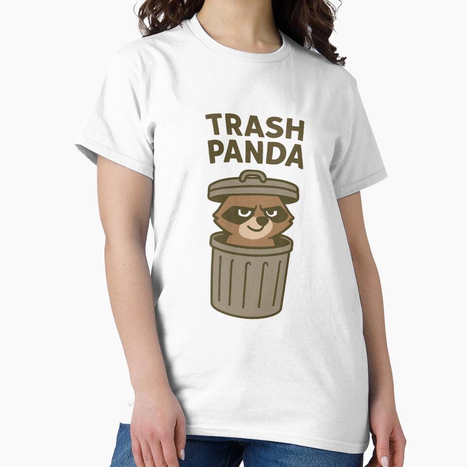 Trash Panda by Friendly Tee Shop Hoodie, Sweatshirt | BlankRebels.com (Image 2)