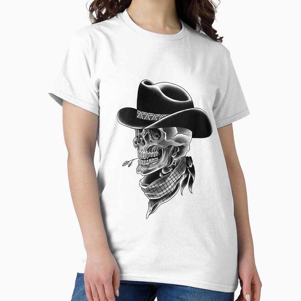 Dead eye cowboy by ETHOSTATTOO&DESIGN T-Shirts, Hoodie, Sweatshirt | BlankRebels.com (Image 2)