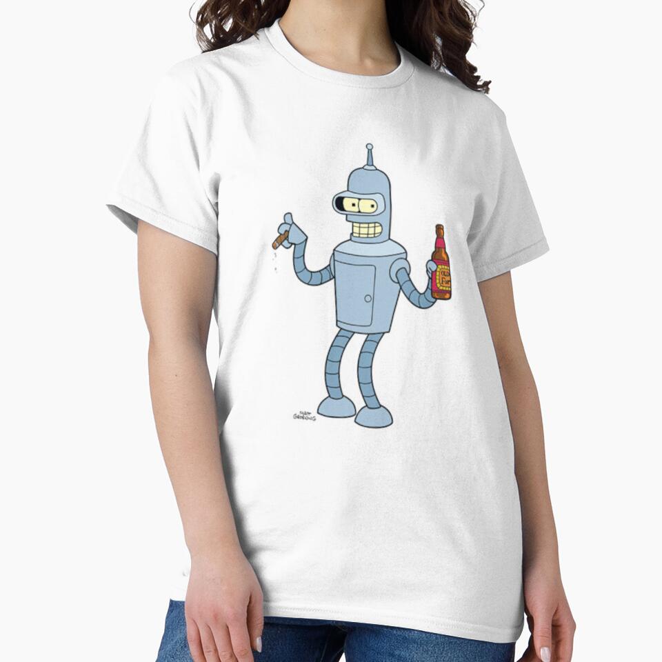 Futurama Bender by voidmatrix T-Shirts, Hoodie, Sweatshirt | BlankRebels.com (Image 2)