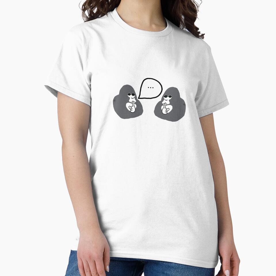 LaMaisonOfMY GORILLA SSSSHHH! INTROVERT CONVERSATIONS COLLECTION NO.1 by LaMaisonOfMY T-Shirts, Hoodie, Sweatshirt (Image 2)