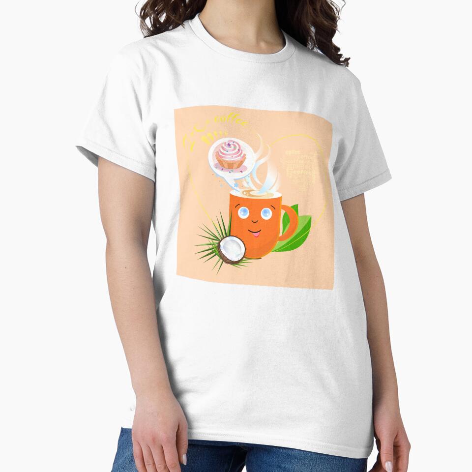 cup of coffee with muffin by amatiana