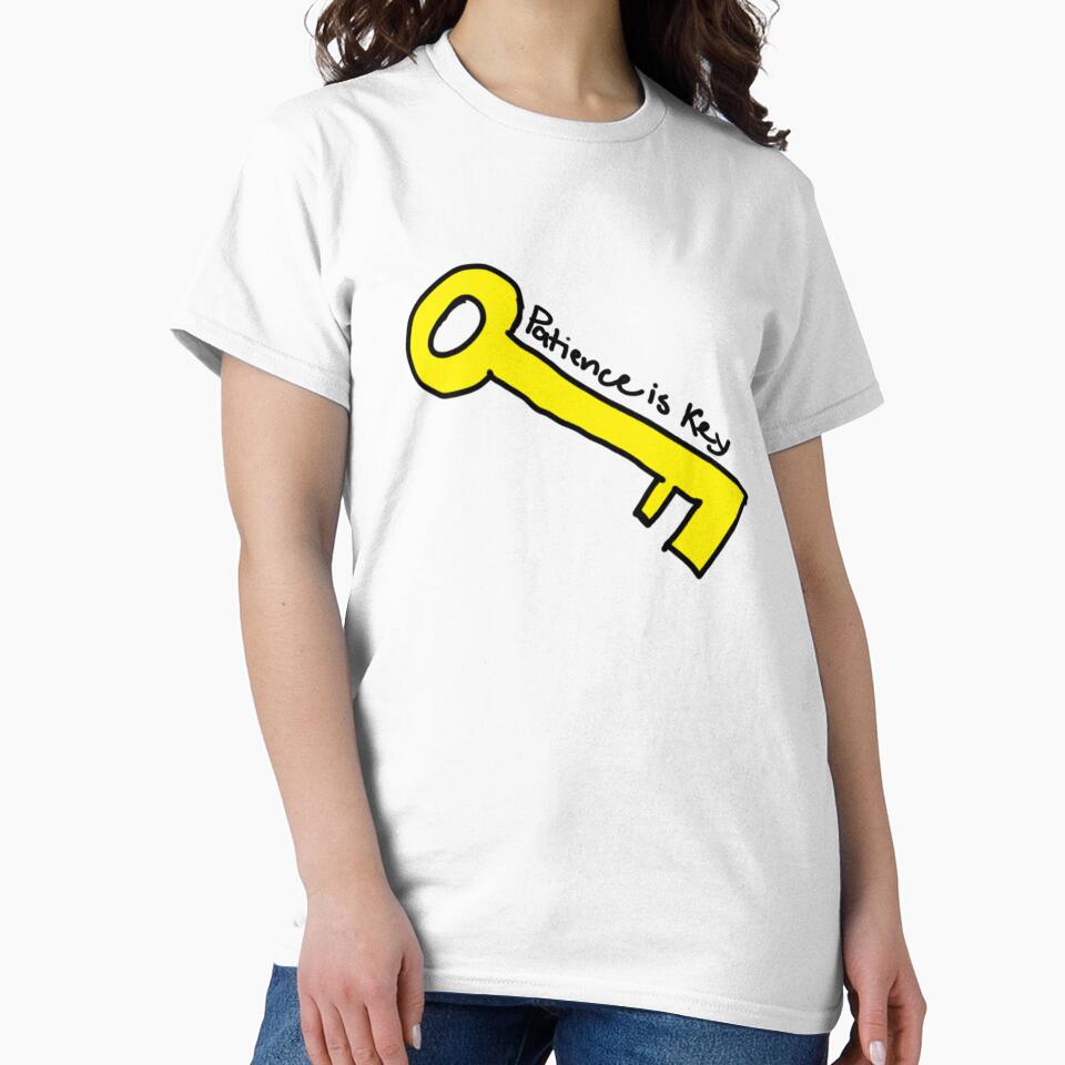 Patience Is Key by goowapsquiat T-Shirts, Hoodie, Sweatshirt | BlankRebels.com (Image 2)