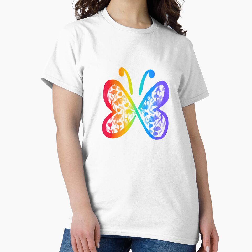 Neurodivergent Butterfly by CreativelySJ T-Shirts, Hoodie, Sweatshirt | BlankRebels.com (Image 2)