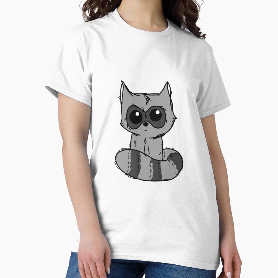 Raccoon by trash-panda- T-Shirts, Hoodie, Sweatshirt | BlankRebels.com (Image 2)