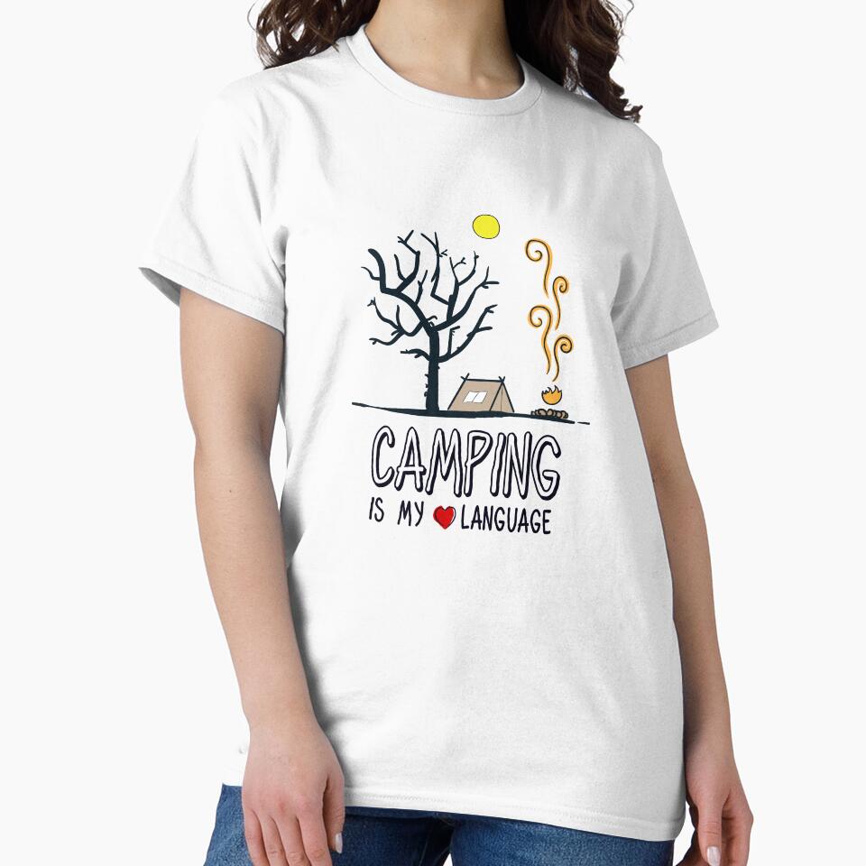 Camping Is My Love Language by ProArtzilla T-Shirts, Hoodie, Sweatshirt | BlankRebels.com (Image 2)