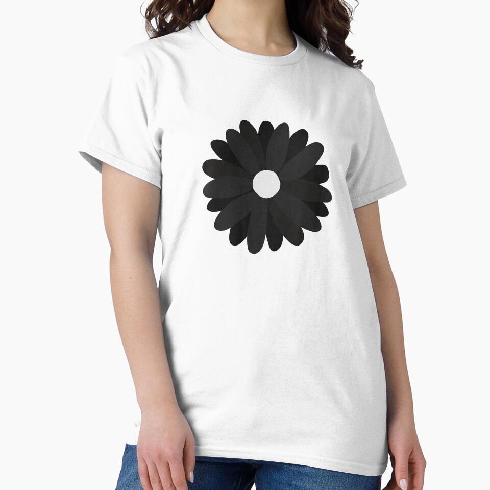 Black Daisy by wonderxwander T-Shirts, Hoodie, Sweatshirt | BlankRebels.com (Image 2)