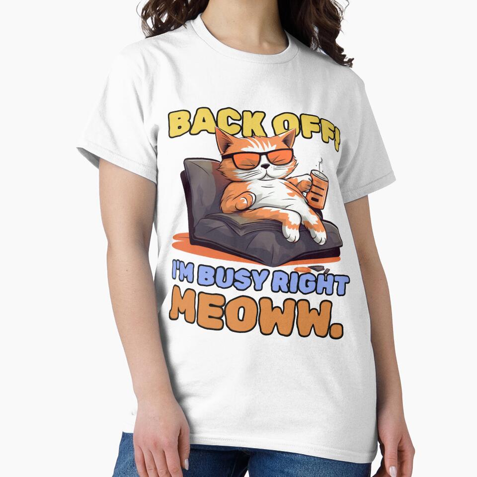 Back off! I'm busy meow. by mksjr