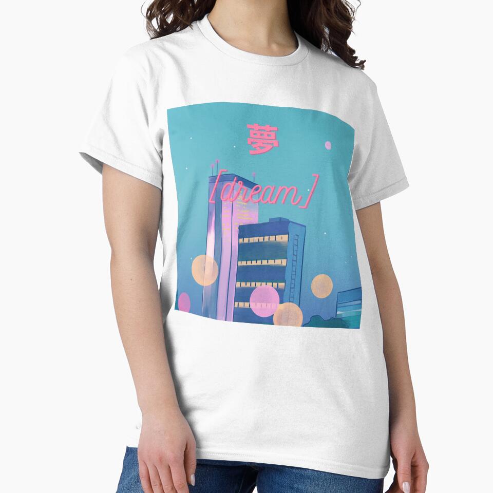 Yume 夢 Dream Anime 90s Japanese Kawaii by mimosadesigns T-Shirts, Hoodie, Sweatshirt | BlankRebels.com (Image 2)