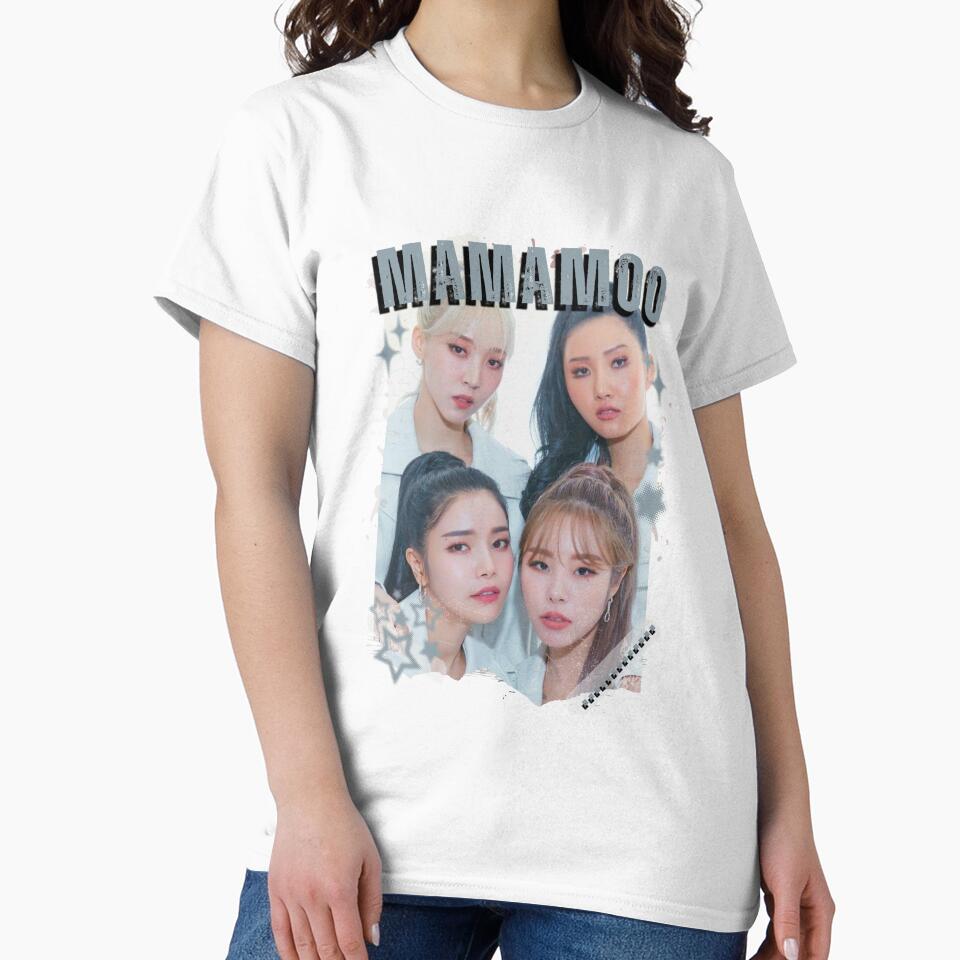 Mamamoo Kpop Female group Scrapbook Collage Cozy Y2K Vintage Design by HELL0WBELLO