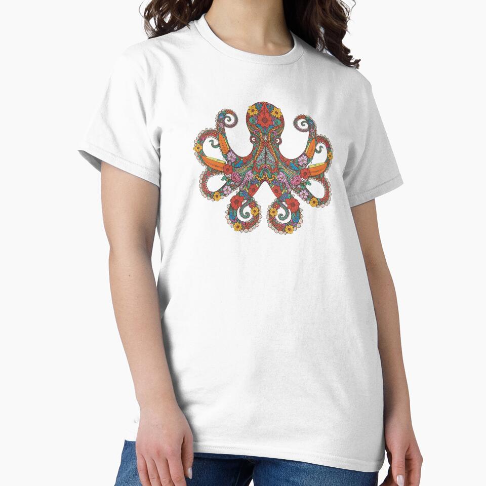 Bohemian Octopus by garts T-Shirts, Hoodie, Sweatshirt | BlankRebels.com (Image 2)