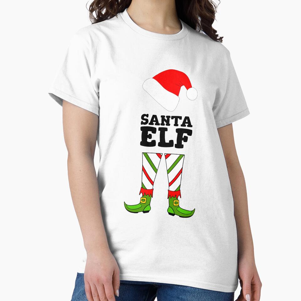 Elf Matching Santa Elf by Sartoris Art T-Shirts, Hoodie, Sweatshirt | BlankRebels.com (Image 2)