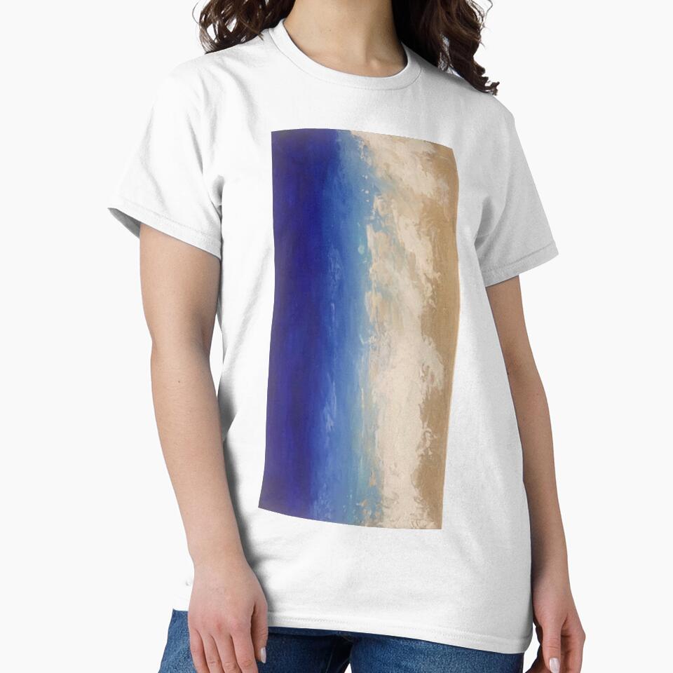 Vertical Ocean and Beach Abstract by shawnsartistry T-Shirts, Hoodie, Sweatshirt | BlankRebels.com (Image 2)