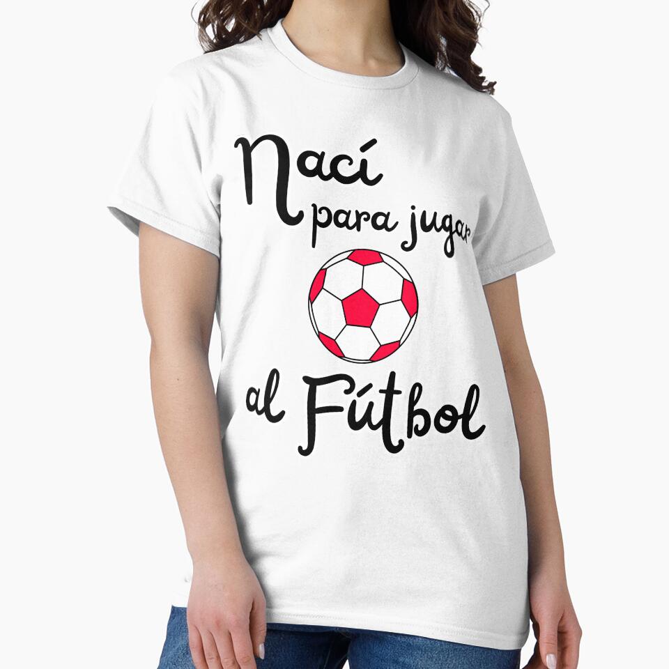 Football player born to play soccer design by Tienda-Vane