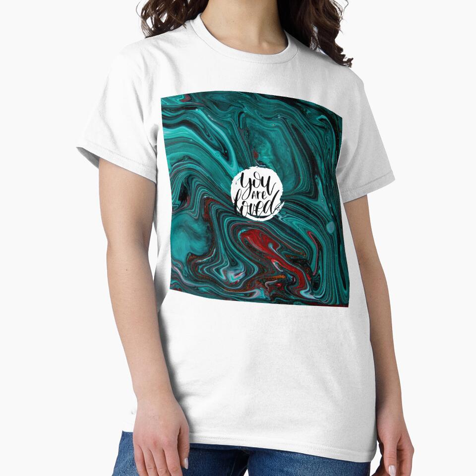 You are loved Aesthetic Couple by artworkbyrihen T-Shirts, Hoodie, Sweatshirt | BlankRebels.com (Image 2)