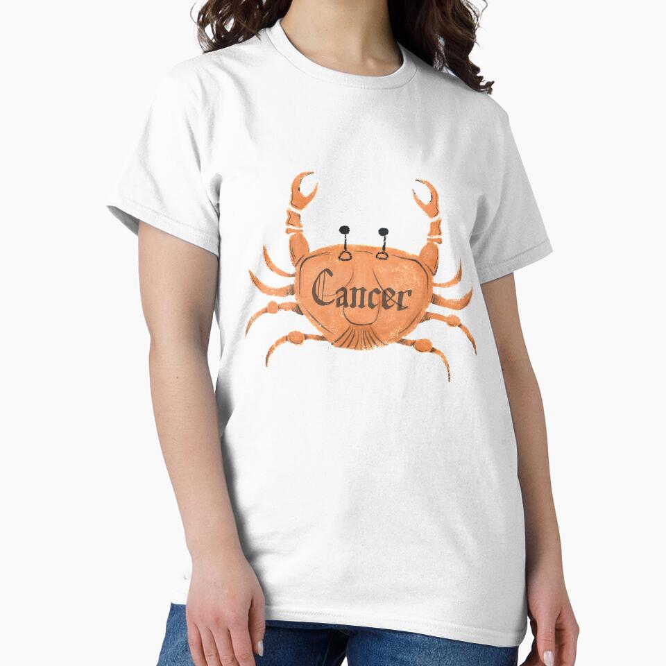 Cancer Zodiac Sign Horoscope Constellation Retro Vintage Crab by Wangfu-tees Hoodie, Sweatshirt | BlankRebels.com (Image 2)