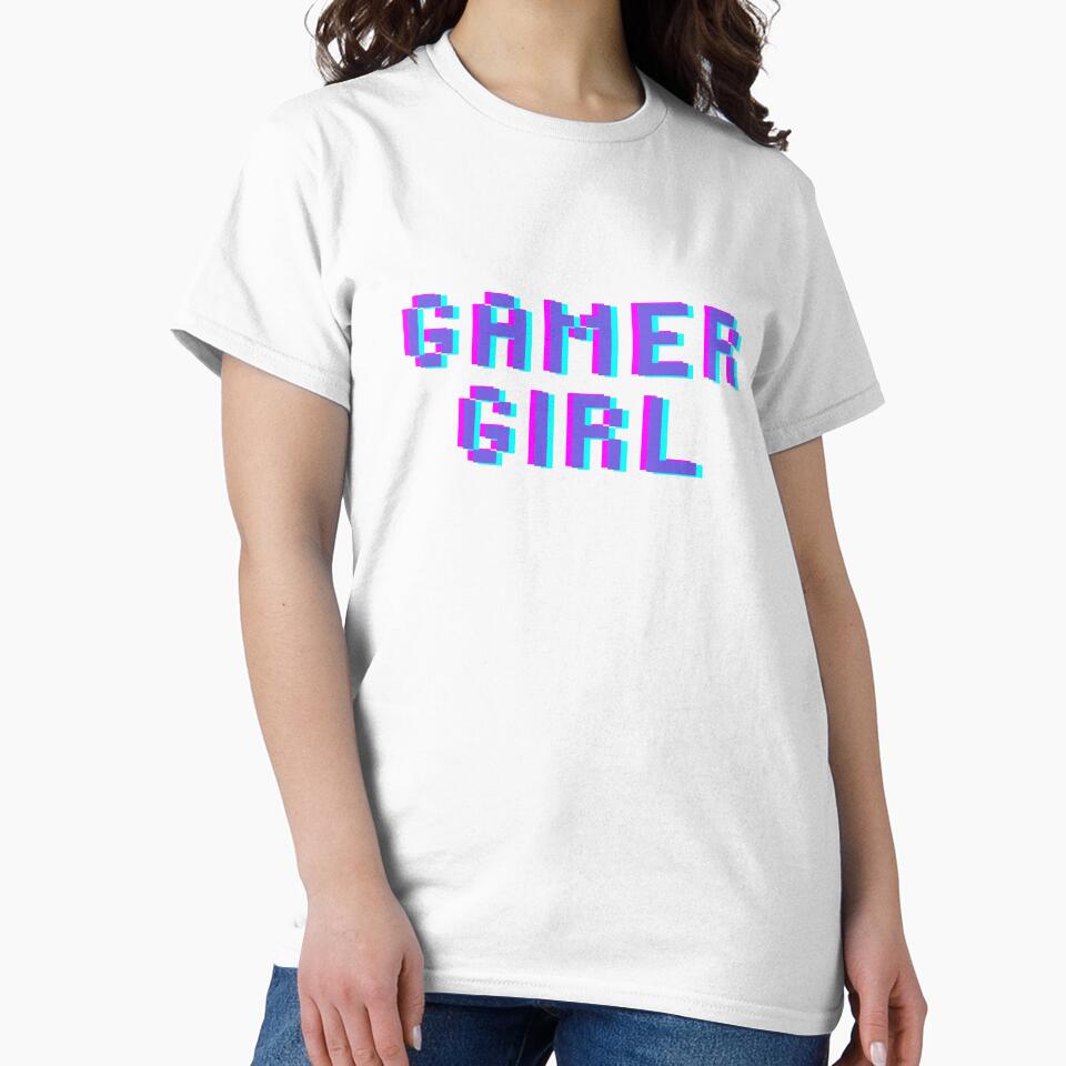 GAMER GIRL |  RETRO by SunsetCloud T-Shirts, Hoodie, Sweatshirt | BlankRebels.com (Image 2)