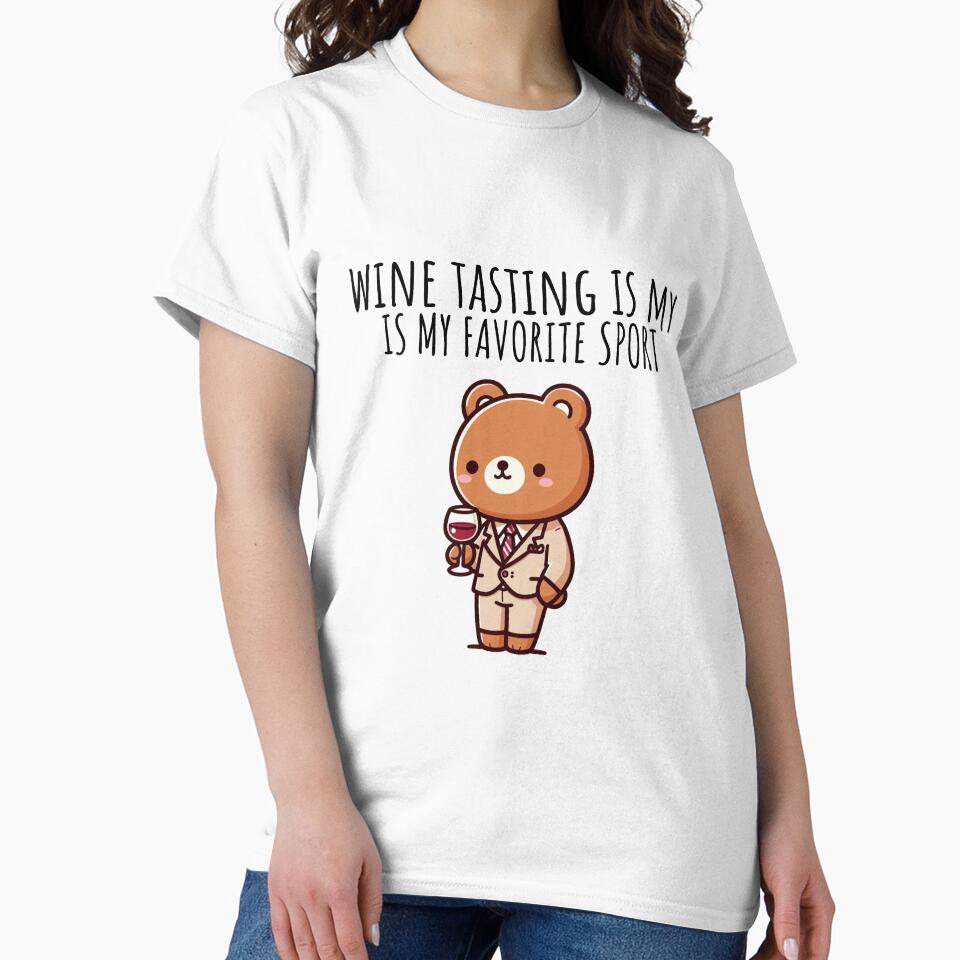 Wine Tasting Bear by LemuellTrends