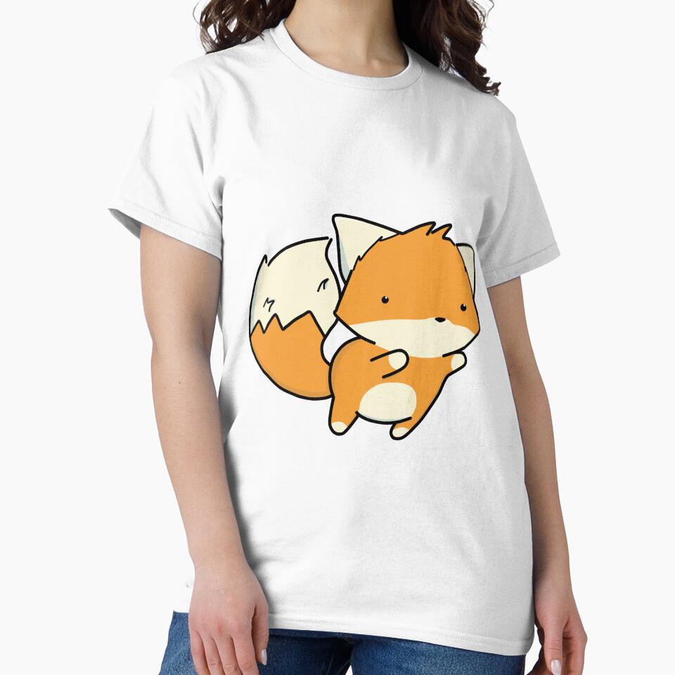 Cute Little Fox by SirBobalot T-Shirts, Hoodie, Sweatshirt | BlankRebels.com (Image 2)
