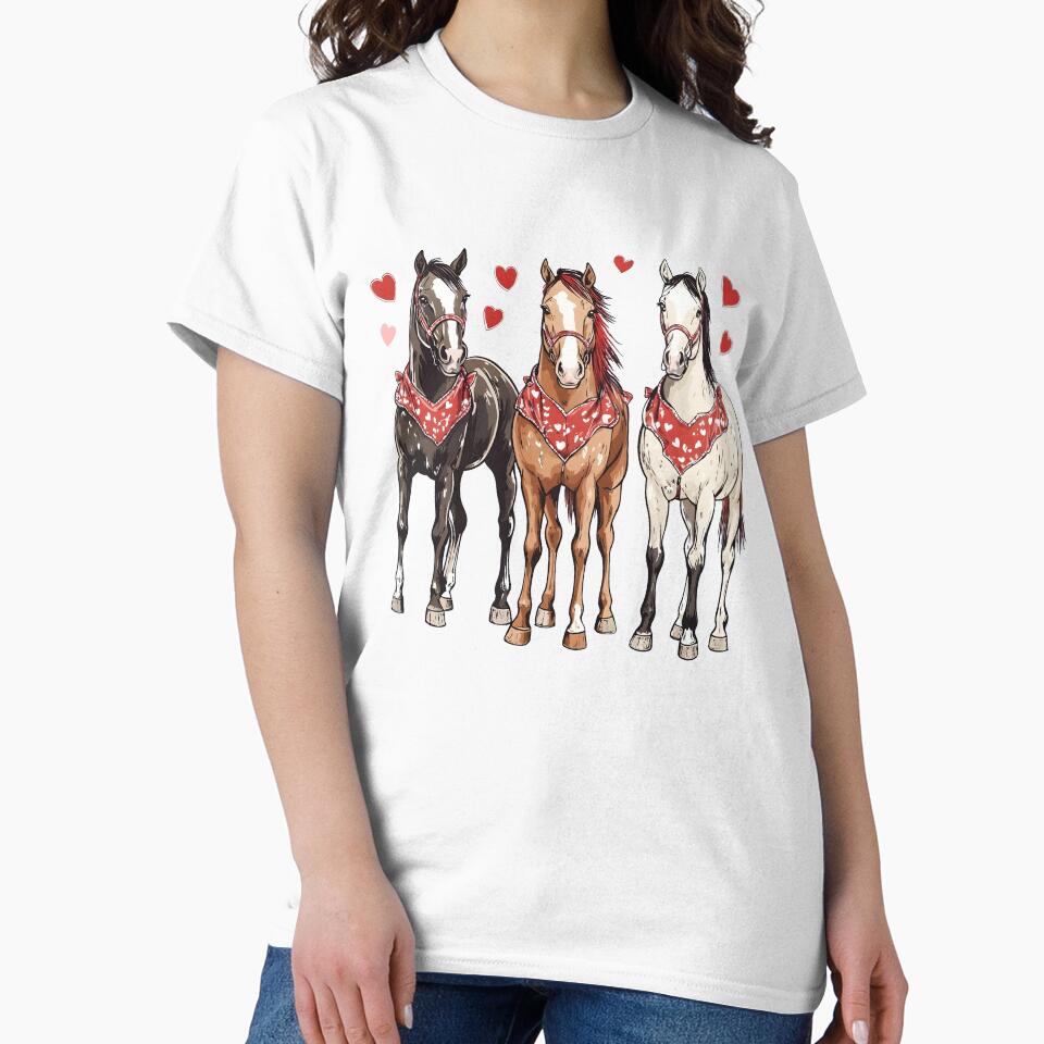 2026 Valentine Horse by Sigurornerosars T-Shirts, Hoodie, Sweatshirt | BlankRebels.com (Image 2)