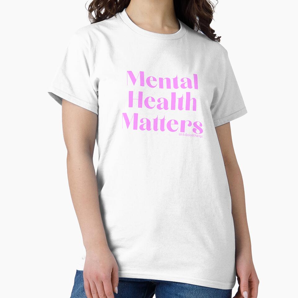 Mental Health Matters., v11b | @lilsboobthangs by lilsboobthangs T-Shirts, Hoodie, Sweatshirt | BlankRebels.com (Image 2)