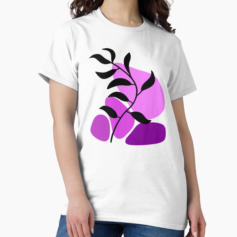 Whimsical Purple Boho Minimalism by Sartoris Art