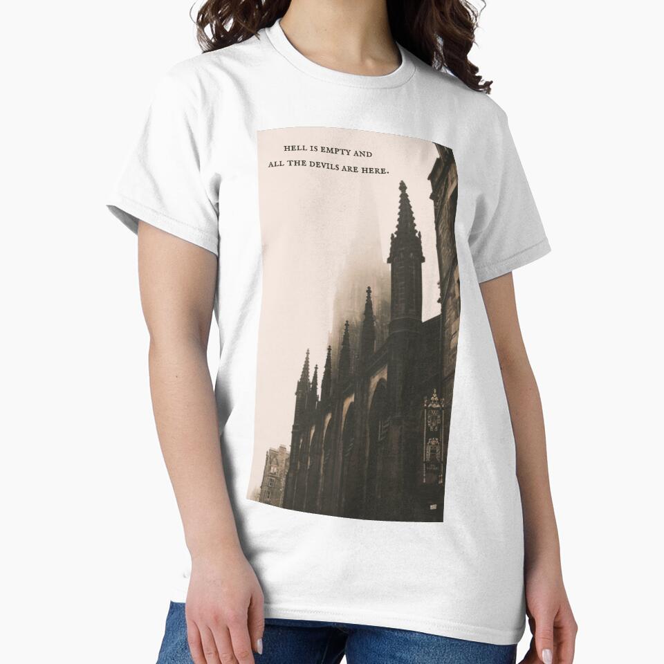 Hell is Empty and all the Devils are Here by tommieray T-Shirts, Hoodie, Sweatshirt | BlankRebels.com (Image 2)