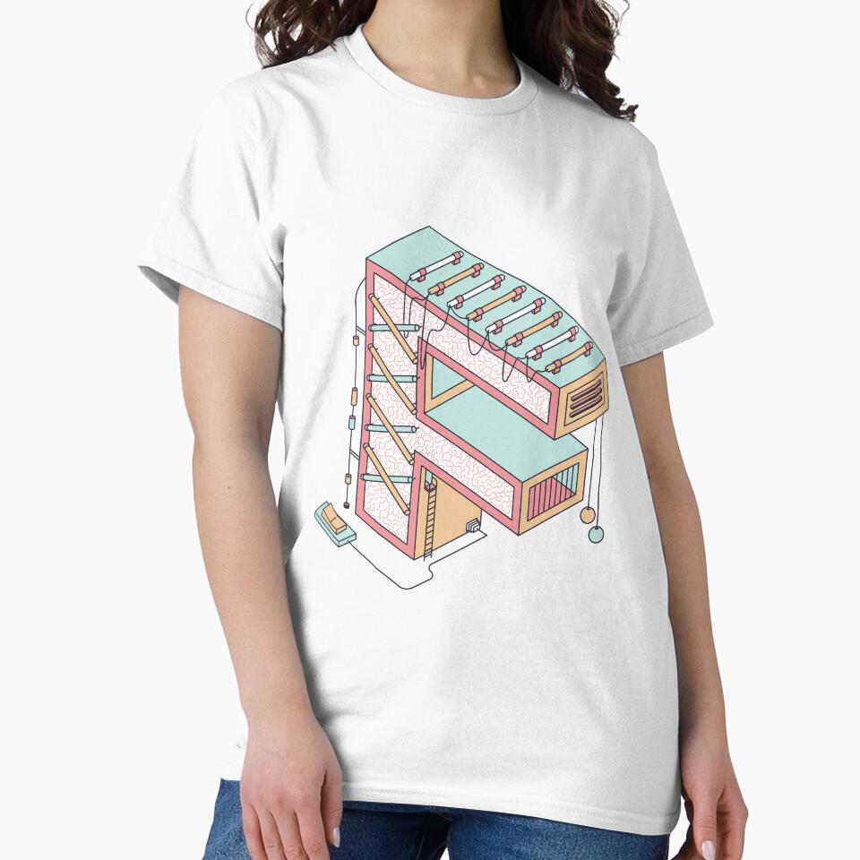 Pastel Retro Letter F by CynthSky T-Shirts, Hoodie, Sweatshirt | BlankRebels.com (Image 2)