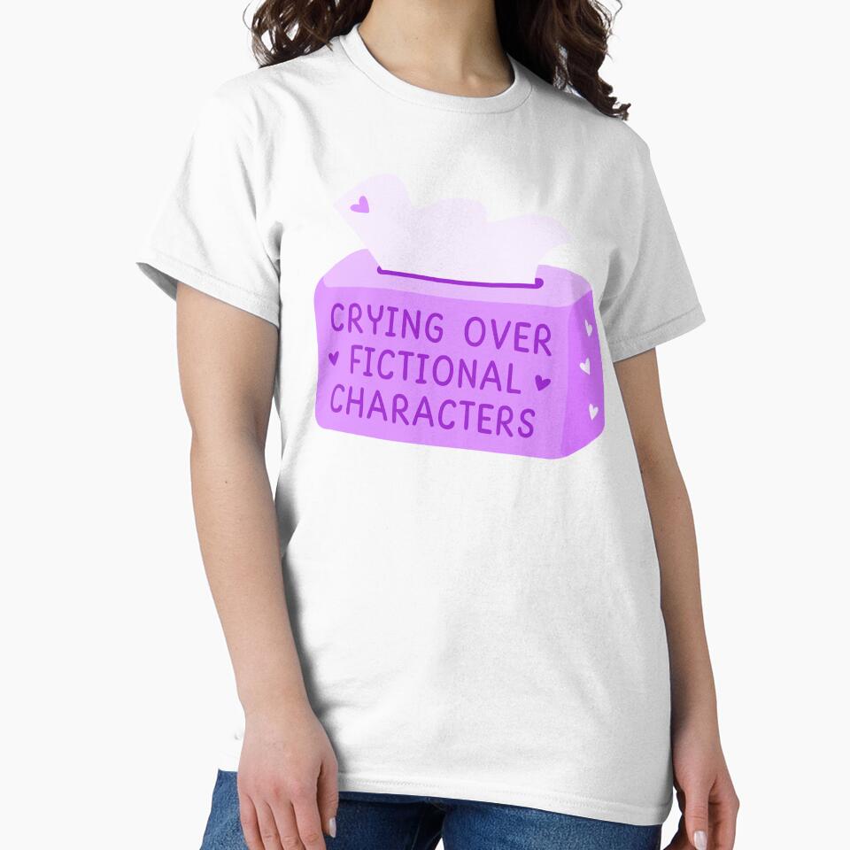 Crying over fictional characters purple tissue box by Taiga-Design T-Shirts, Hoodie, Sweatshirt | BlankRebels.com (Image 2)