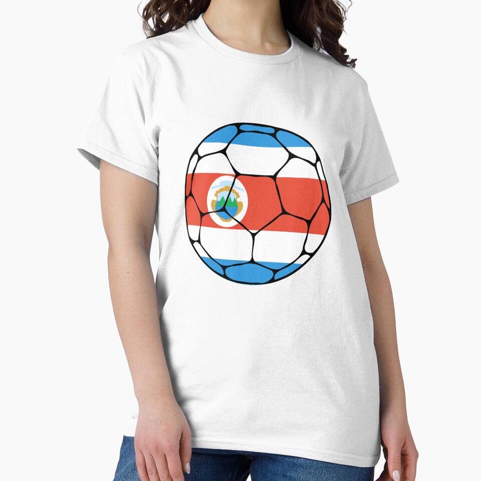 Costa Rica Soccer Ball by ehgraphics15