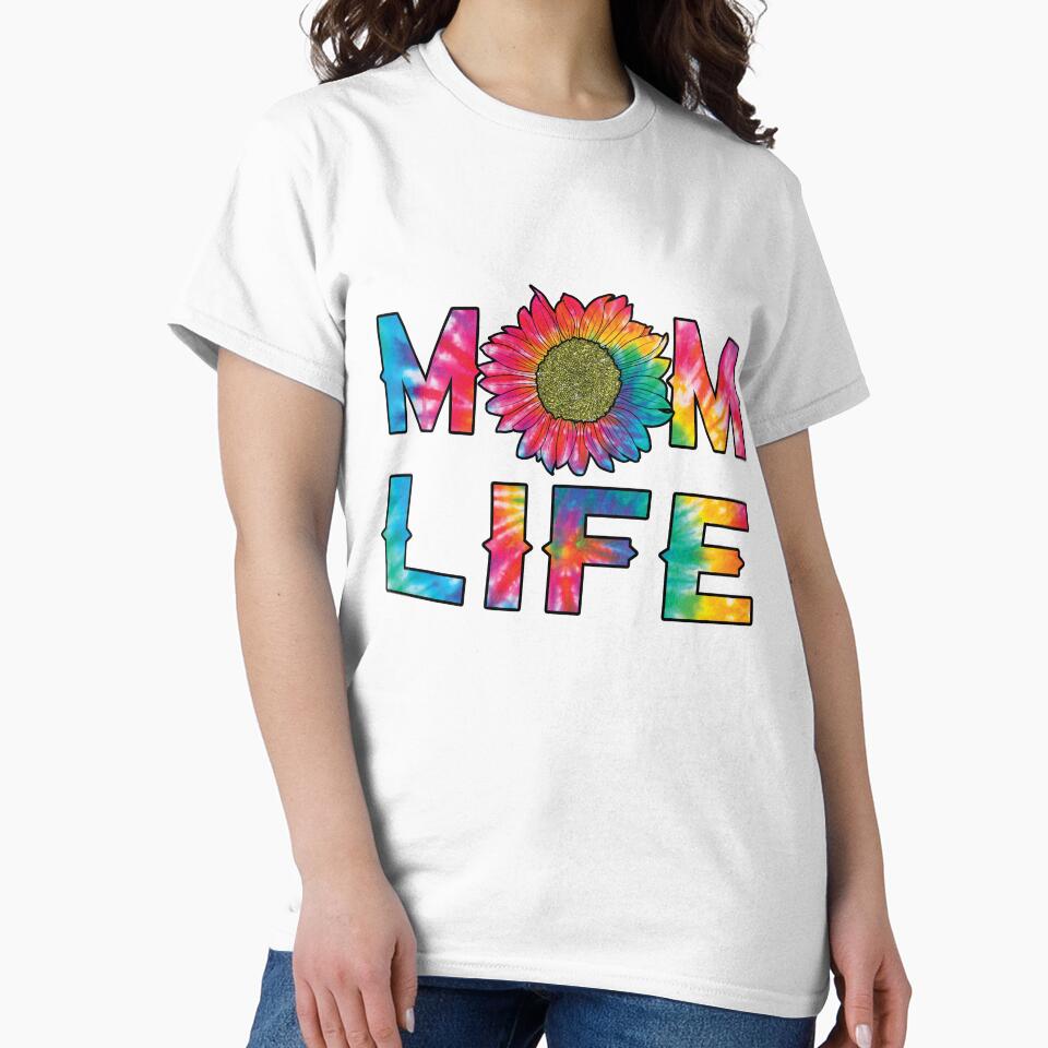 Mom Life Tie-Dye by TopsandHoods T-Shirts, Hoodie, Sweatshirt | BlankRebels.com (Image 2)