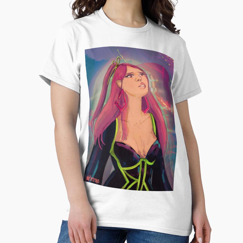 Glitched Girl by LailaPortrays T-Shirts, Hoodie, Sweatshirt | BlankRebels.com (Image 2)