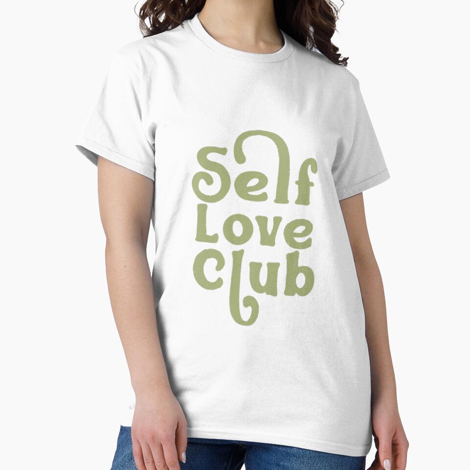 Self Love Club | Green Background by RM-Journey T-Shirts, Hoodie, Sweatshirt | BlankRebels.com (Image 2)