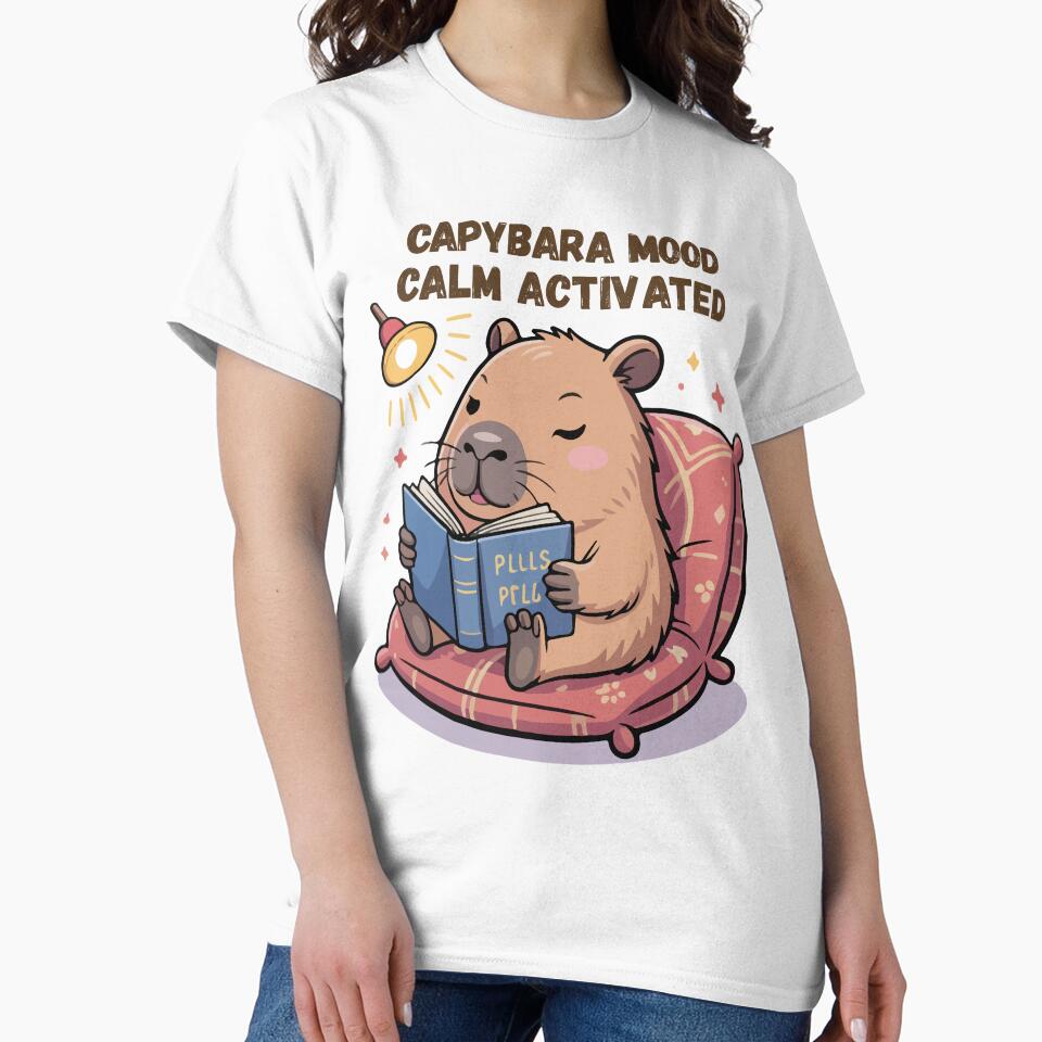 Capybara Calm Mode Gentle T-Shirts, Hoodie, Sweatshirt