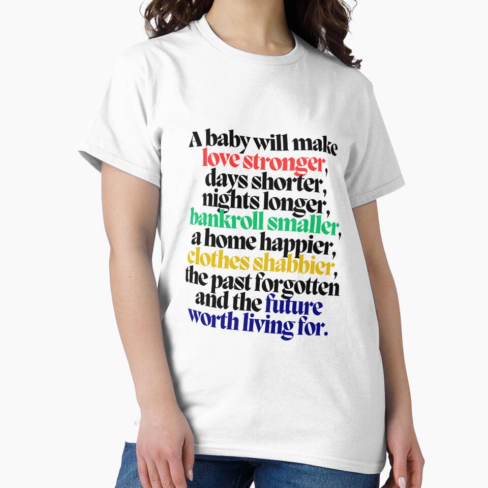A baby will make love stronger.. by CharmStudio T-Shirts, Hoodie, Sweatshirt | BlankRebels.com (Image 2)